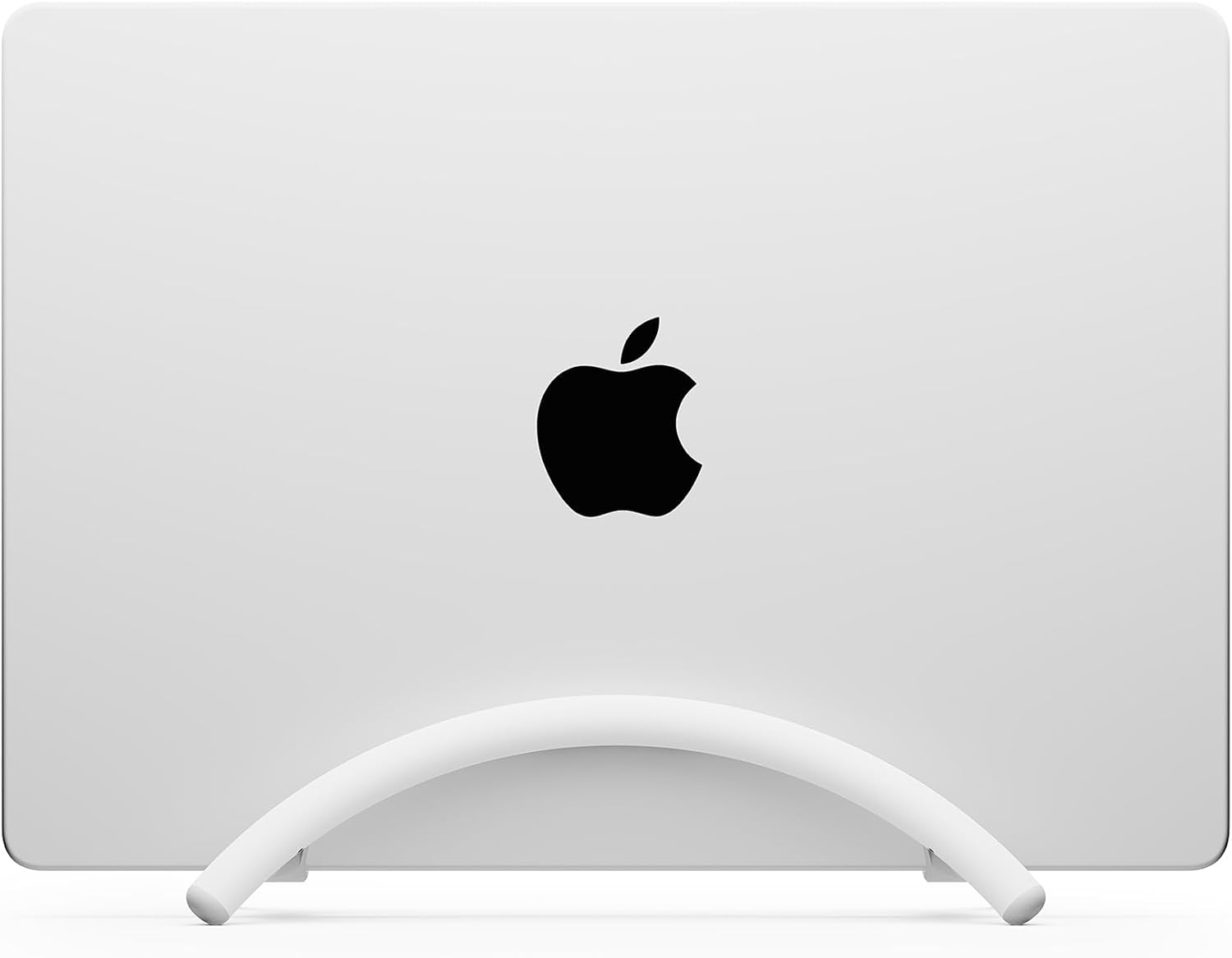 Twelve South Bookarc Flex | Space-Saving Vertical Stand to Organize Work & Home Office for Apple Macbooks/Laptops, Black