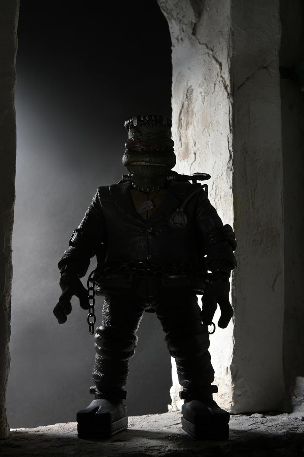 Rubie'S Kid'S Teenage Mutant Ninja Turtles Ultimate Raphael as Frankenstein'S Monster 7" Action Figure, Multicolor, 7" image number 2