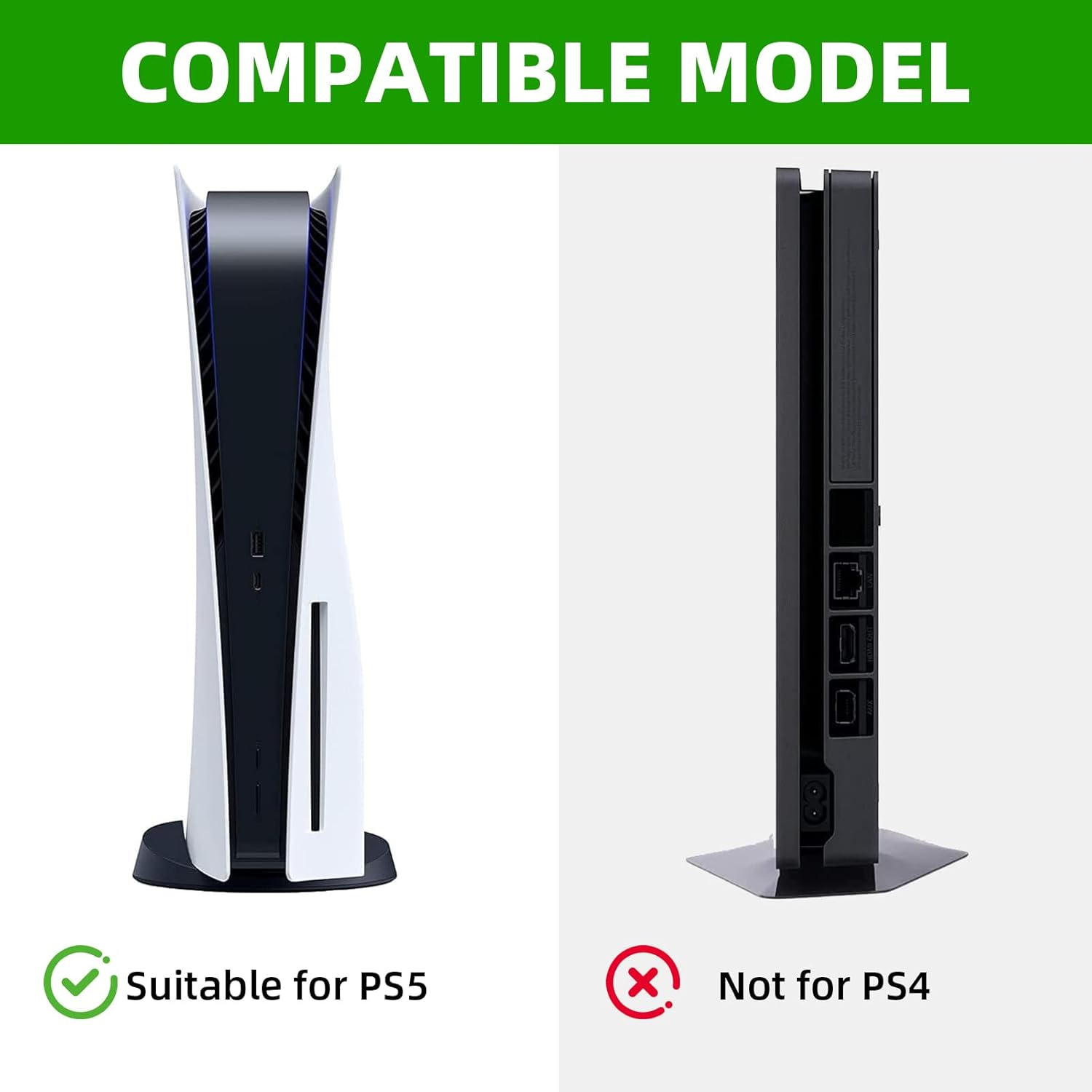 Hzqzaoan 4Pcs HDMI Port Socket Connector Replacement for PS5 - HDMI Jack Interface Connector Replacement for PS5 Console with Tools(Easy Installation & Secure Fit) image number 4