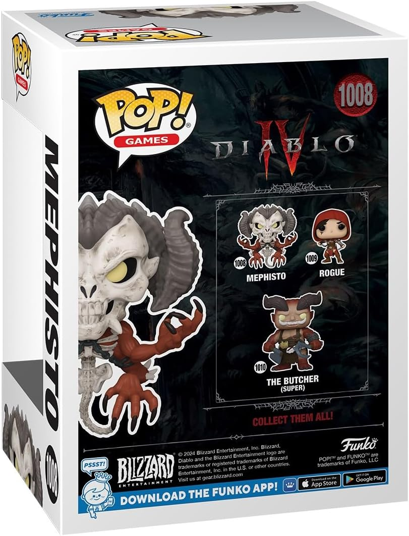 FUNKO POP! Games: Diablo 4 - Mephisto image number 1