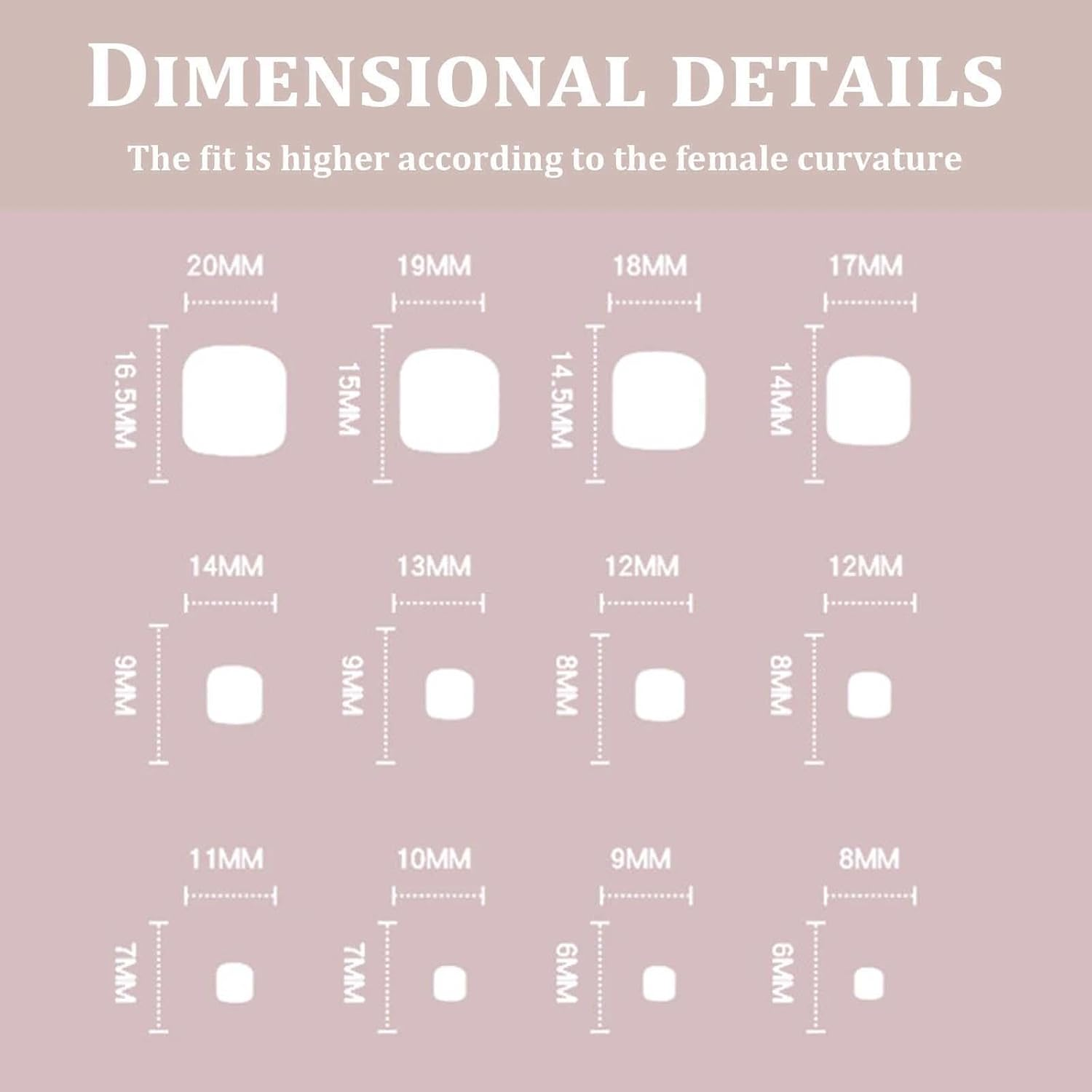 Short French False Toe Nails - Nude Finish with Short Tips - Full Cover Toe Nail Extensions - Stick-On Artificial Toenails for Long-Lasting Glamour image number 4