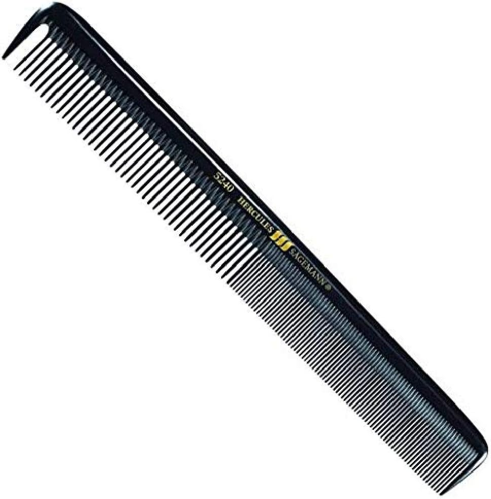 HERCULES S&Auml;GEMANN - 5240 Universal Comb | Extra Long Universal Comb with Sectional Tooth for Easy Combing, Separating and Cutting Hair | Size: 8.5 Inches image number 1