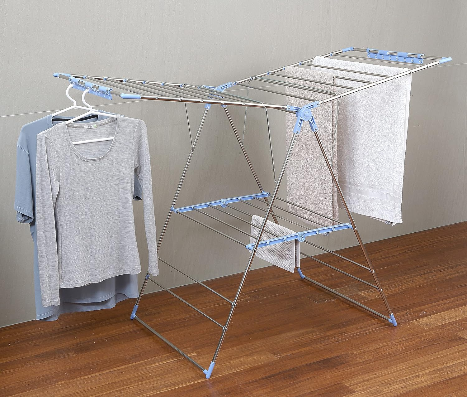 L.T. Williams 28 Rail a Frame Stainless Steel 70Cm with Hang Tight Bonus Pack Clothes Airer image number 3