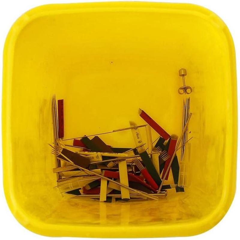 Kesoto Sharps Container Biohazard Needle Disposal - 1 Quart - Yellow image number 5