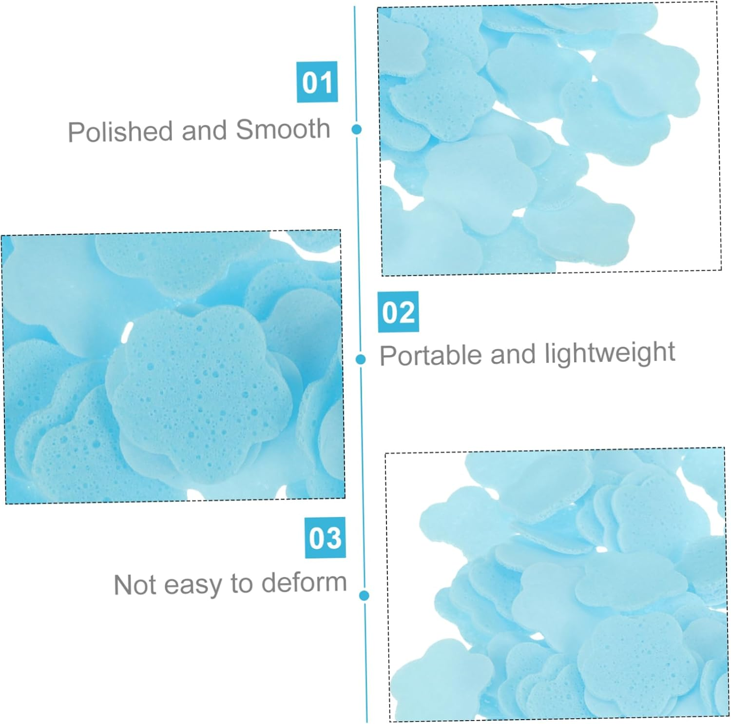 BATHVEVE 1 Box Portable Small Soap Slice Travel Soap Sheets with Hand Cleaning for Camping Business Trips and Outdoor Activities Compact Lightweight Box for Easy Carrying image number 1