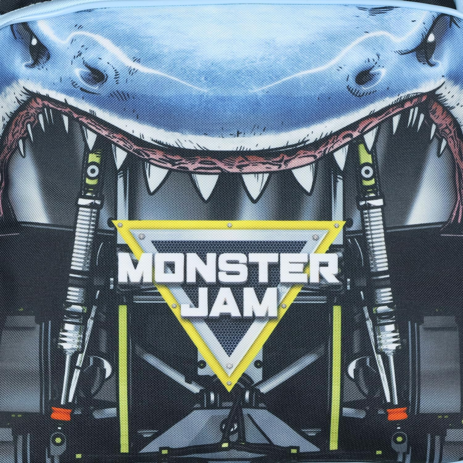 INTIMO Monster Jam Megalodon Backpack - Shark 3D Monster Truck Kids School Book Bag or Travel Daypack