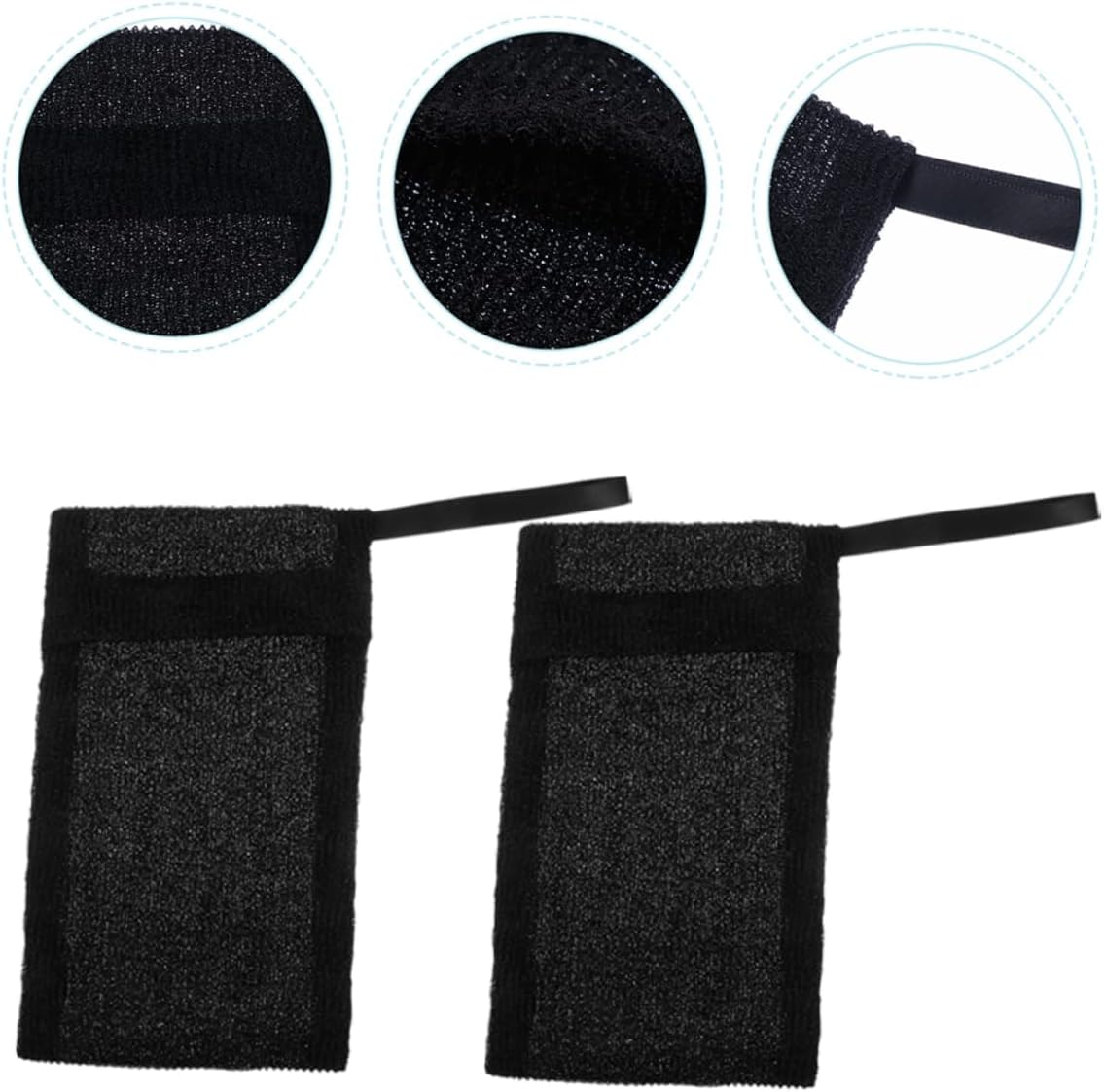 Minkissy 20Pcs Handmade Soap Soap Saver Skin-Friendly Comfortable Drawstring Lanyard