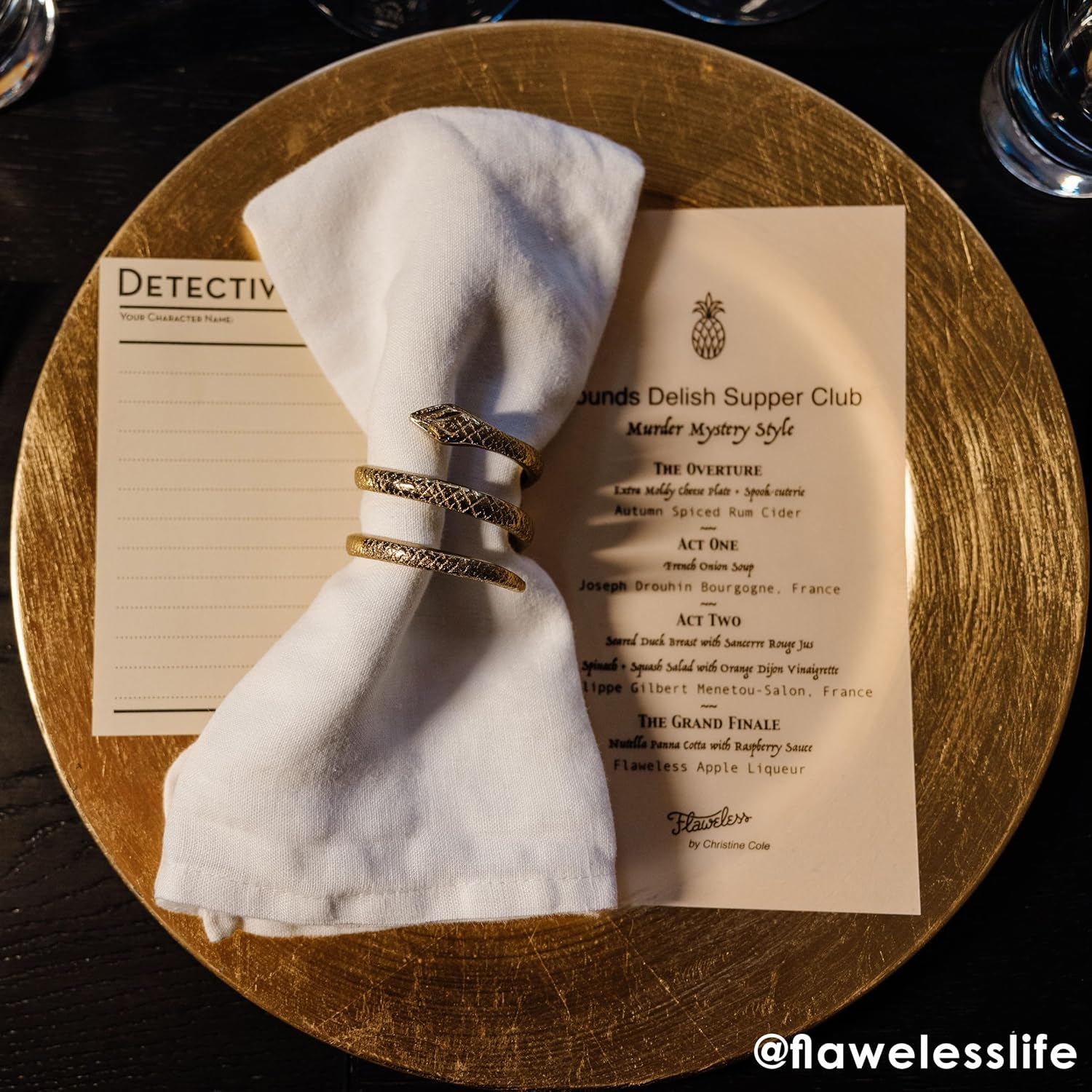 Reusable Murder Mystery Game for Adults, Host Your Own Games Night at Home, 1920S Theatre Theme, 3 Alternative Endings Fancy Dress up Fun after Dinner Party, Christmas, Gift image number 3