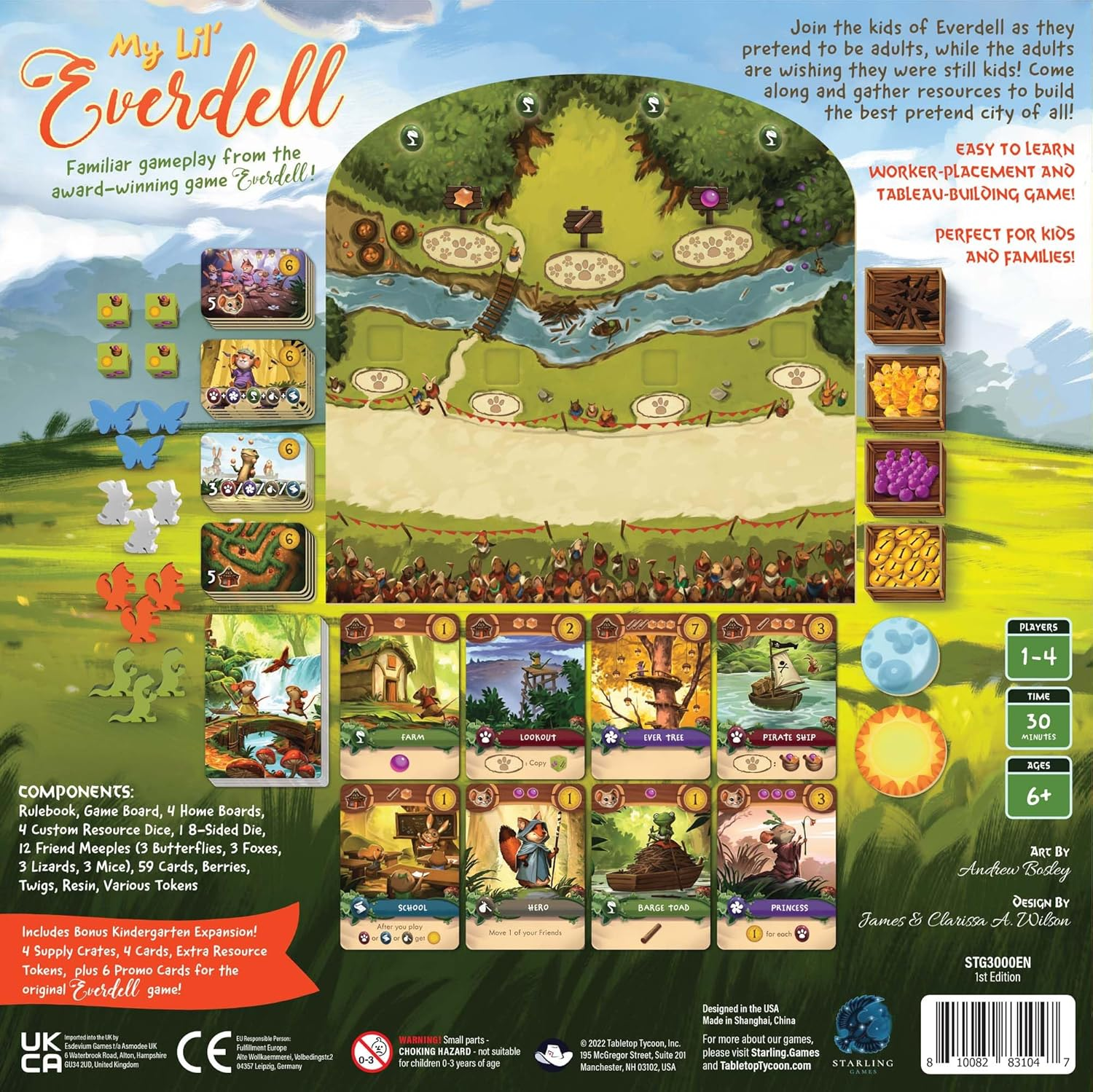 Tabletop Tycoon My Lil&rsquo; Everdell Standard Edition Board Game