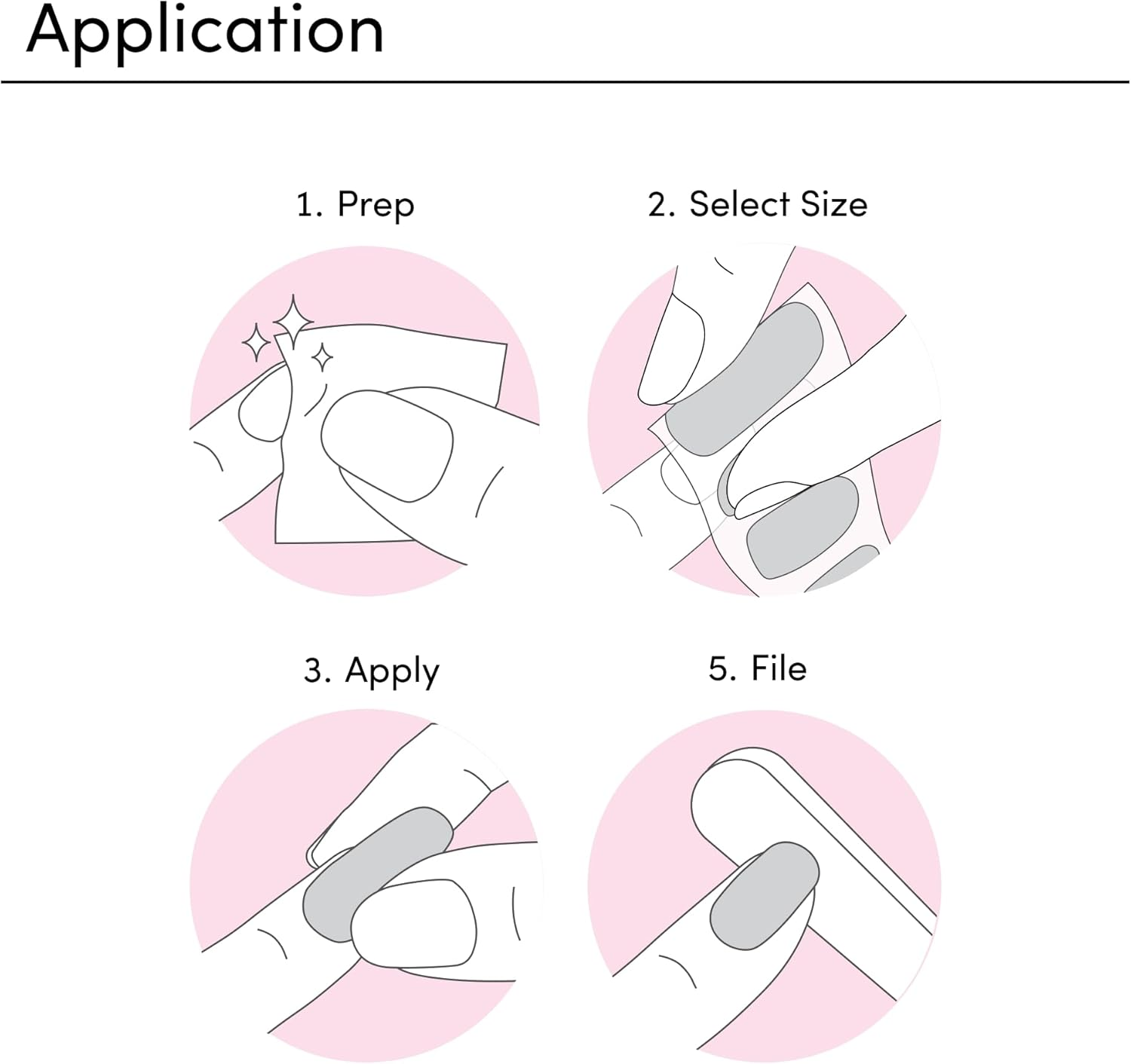 Dashing Diva Gloss Nail Strips Bundle - the Classic Marbles Collection - Crystal Clear & Maybe Marble - UV Free, Chip Resistant, Long Lasting Gel Stickers - Contains 2 Sets image number 3