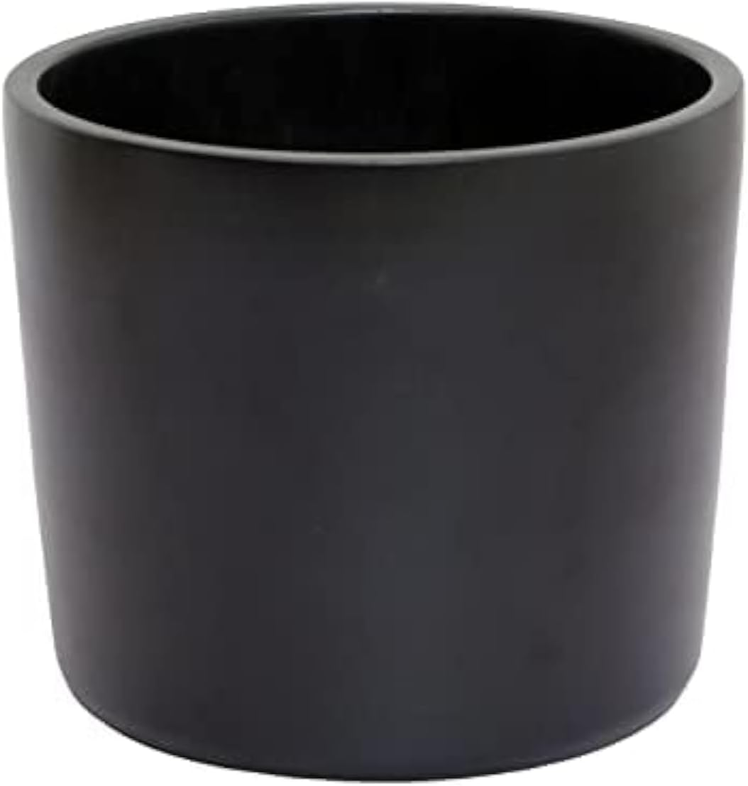 Woiida 30Cm(12&rdquo;) Large White Ceramic Flower Pot, Modern Design Plant Pot with Drainage Hole and Plug, Container for Outdoor, Garden or Indoor, Home,Office, Balcony Garden Decor