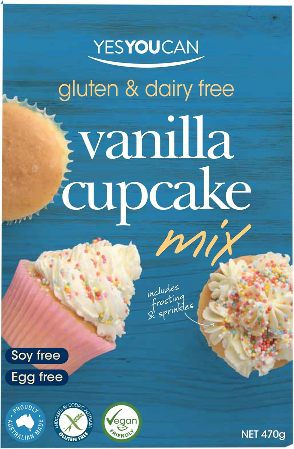 Yes You Can Vanilla Cup Cake Mix 470 G image number 1