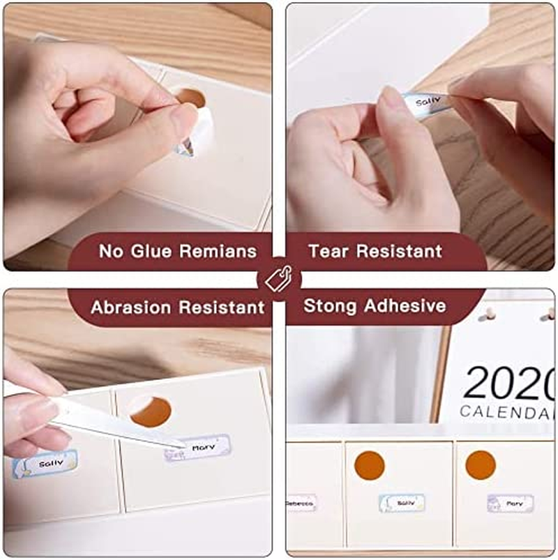 Phomemo D30 Label 12&times;40Mm-Adhesive Thermal Label for Phomemo D30 Label Maker, D30 Paper 160 Labels/Per Roll, 3Roll, White, Used for Kitchen Marking, Expiration Date, File Classification and so On image number 4