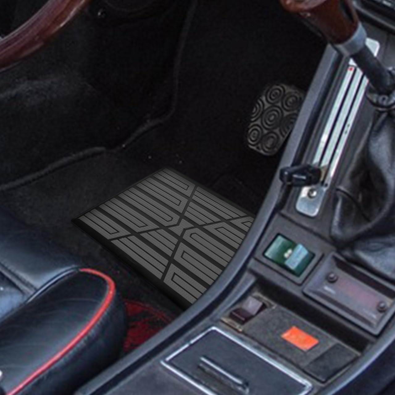 GLEAVI Car Foot Mat Repair Patch Nonslip Pp PVC Pedal Pad Replacement Automotive Carpet Protector for Easy Installation and Durable Foot Rest image number 2