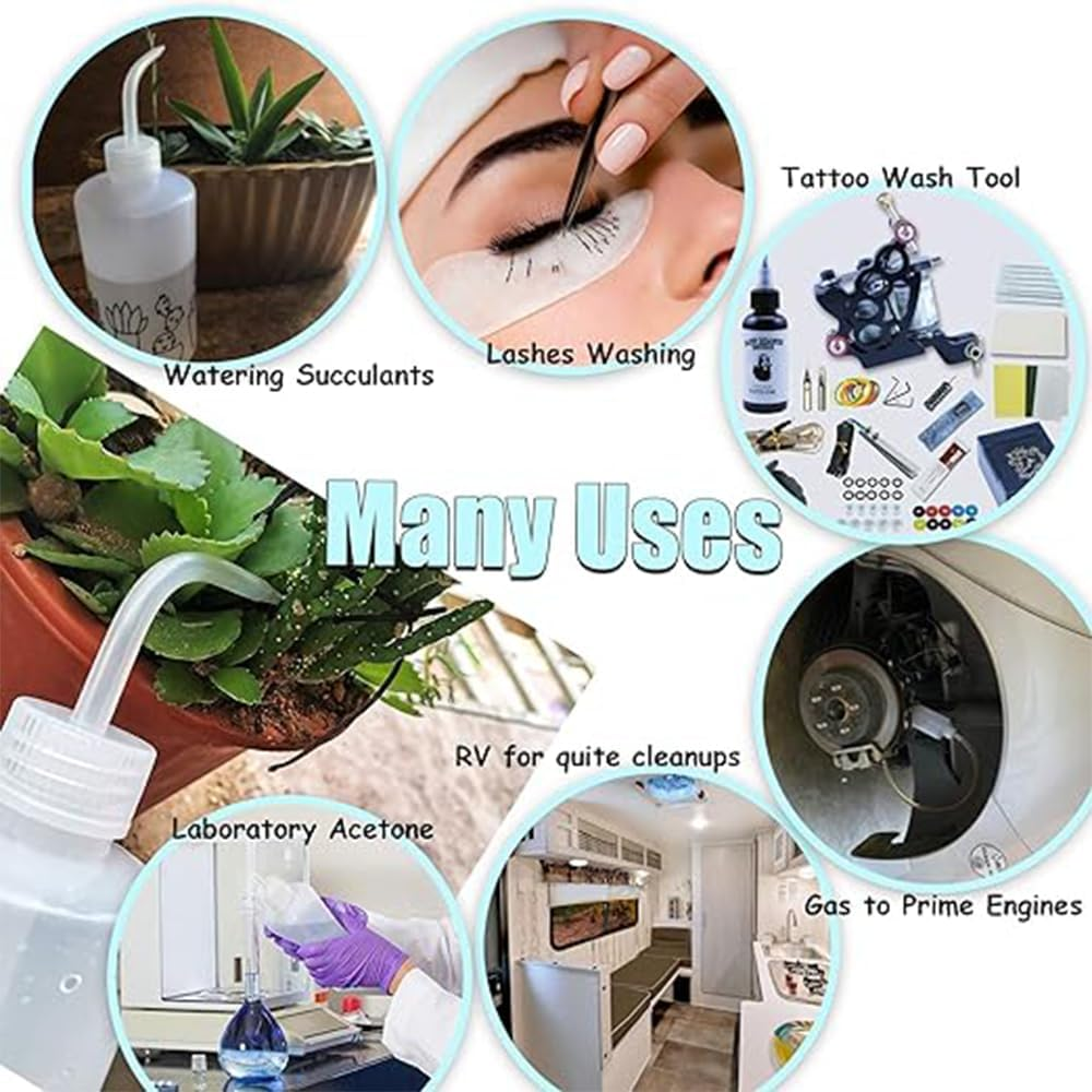 2 Pcs 250Ml/500Ml Safety Squeeze Washing Bottle, Succulent Watering Tools, Water Squirt Irrigation, Sprinkling Can, Plastic Wash Plant image number 2