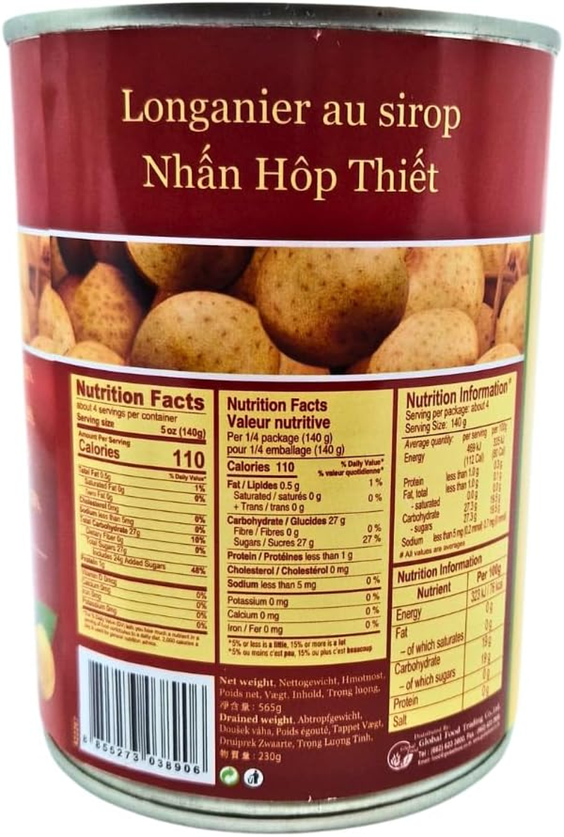 Red Drago Longan in Syrup 565G image number 1