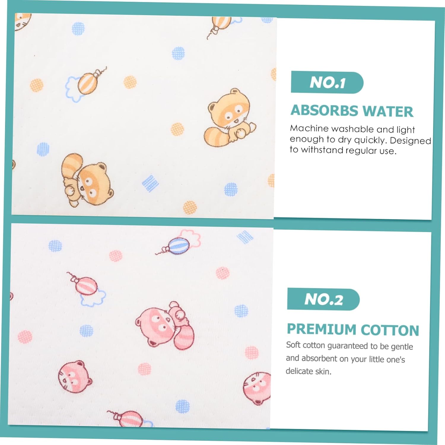 Vaguelly 3Pcs Cotton Navel Cord Boy Girl Belly Band Warm Comfortable Wrap Postpartum Belly Cover image number 3
