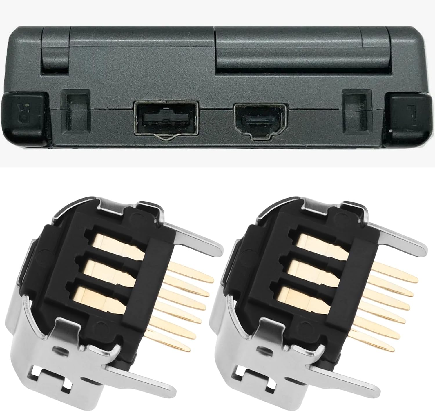 OTOTEC 5Pcs Game Console 2Nd Player Link Connector Socket Compatible with GBA SP image number 2