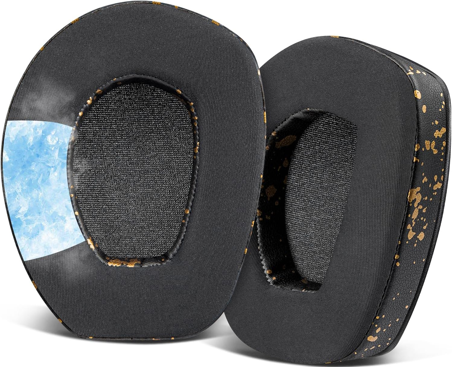 SOULWIT Cooling-Gel Earpads Replacement for Sennheiser RS165/TR165/RS175/TR175/RS185/TR185/RS195/TR195(RS/TR 165 175 185 195 RF), Ear Pads Cushions for HDR165/HDR175/HDR185/HDR195(HDR 195RF)