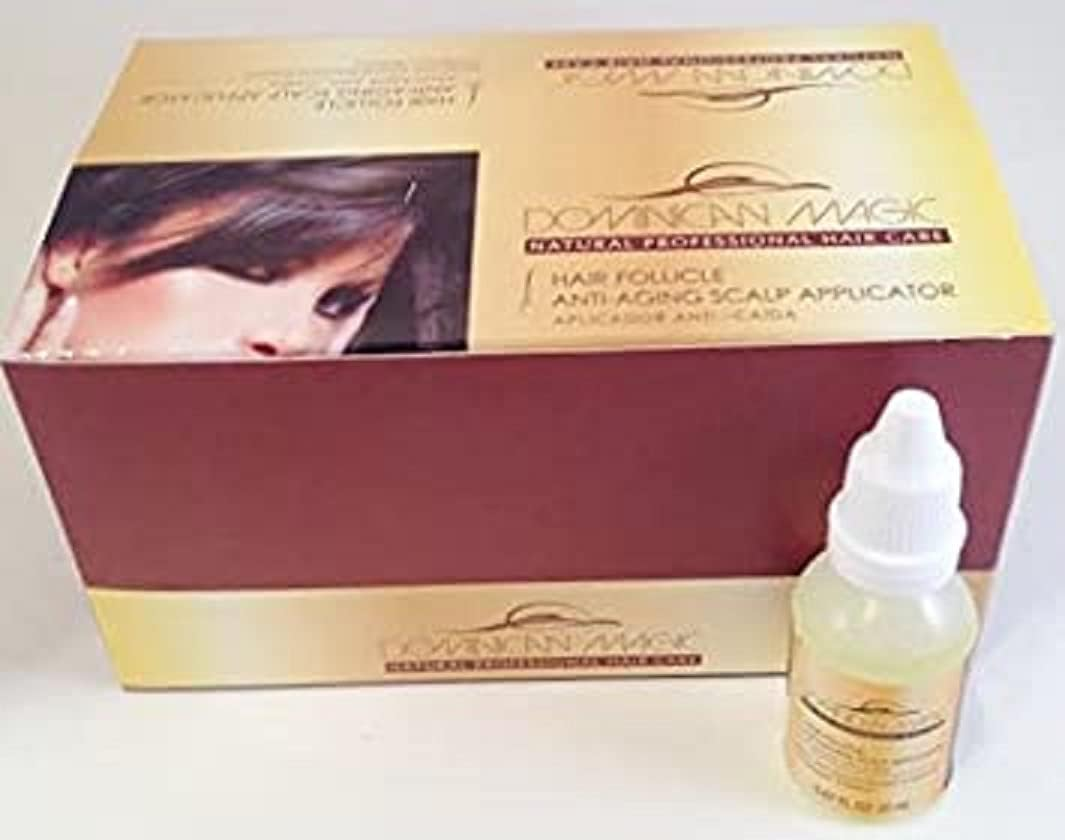 Dominican Magic Hair Follicle Anti-Ageing Scalp Applicator 12 Applications