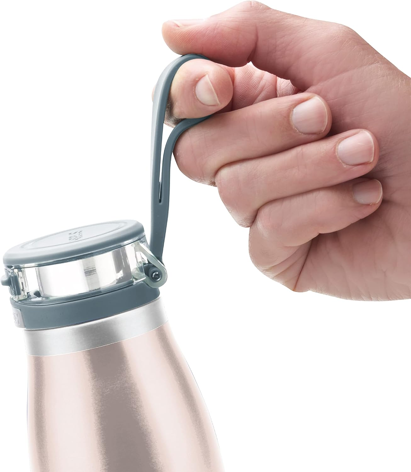 Smash Double Wall One Touch Bottle, Blush, 690 Ml Capacity