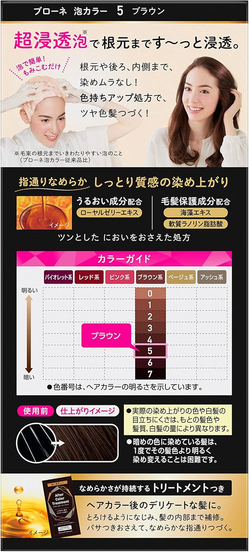 Kao Vlone Foam Color 5: Brown