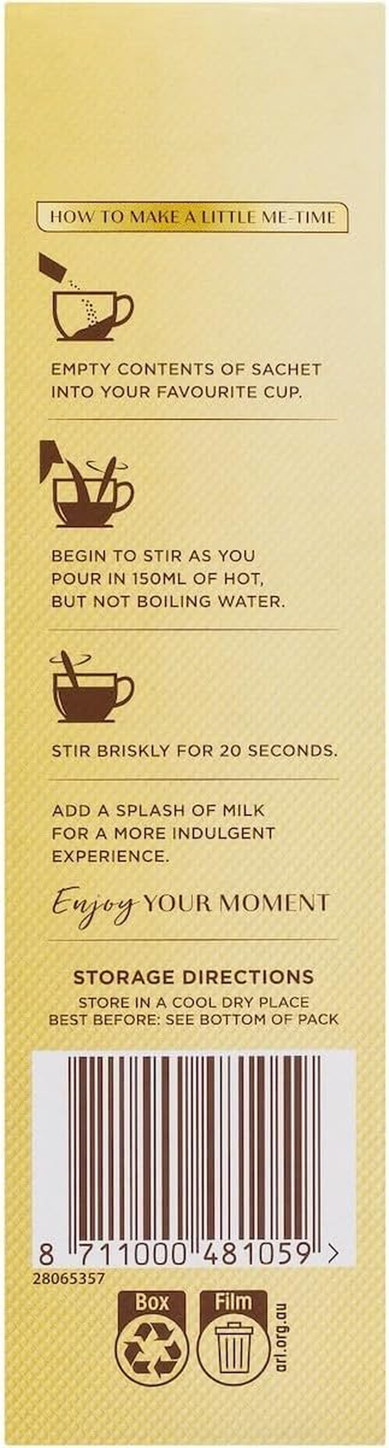 Moccona Caramel Latte - 10 Pack image number 4