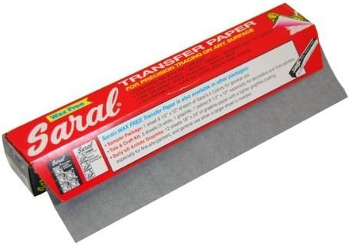 Saral Transfer Tracing Paper -Wax Free ~Big 12 Foot Long Roll ~Graphite