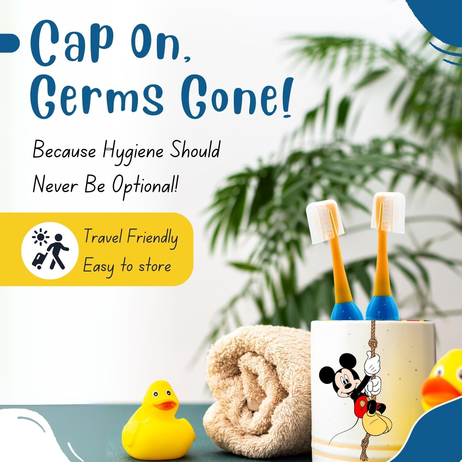 Mr.White Mickey and Friends Electric Toothbrush image number 6