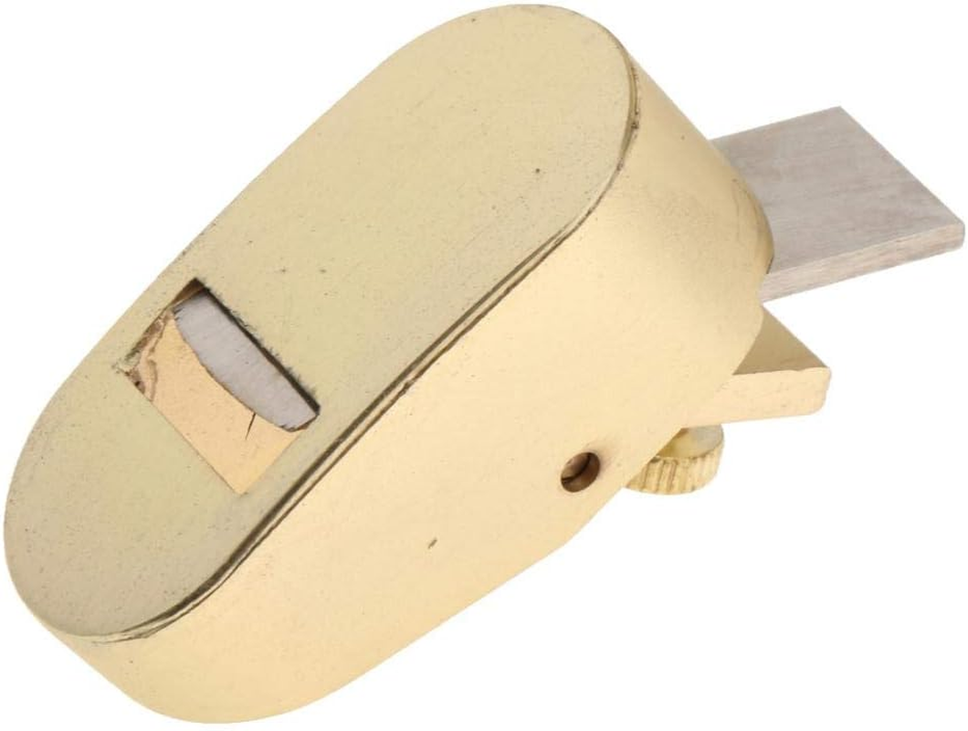 Oshhni MICRO Brass Scraper Plane Woodworking Violin Making MINI Retail - Golden L - Golden M image number 7