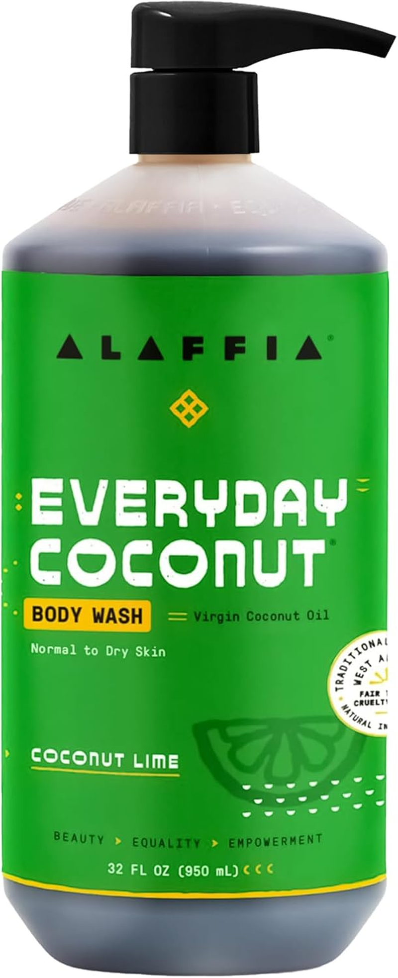 Alaffia Everyday Coconut Lime Body Wash 950 Ml image number 3
