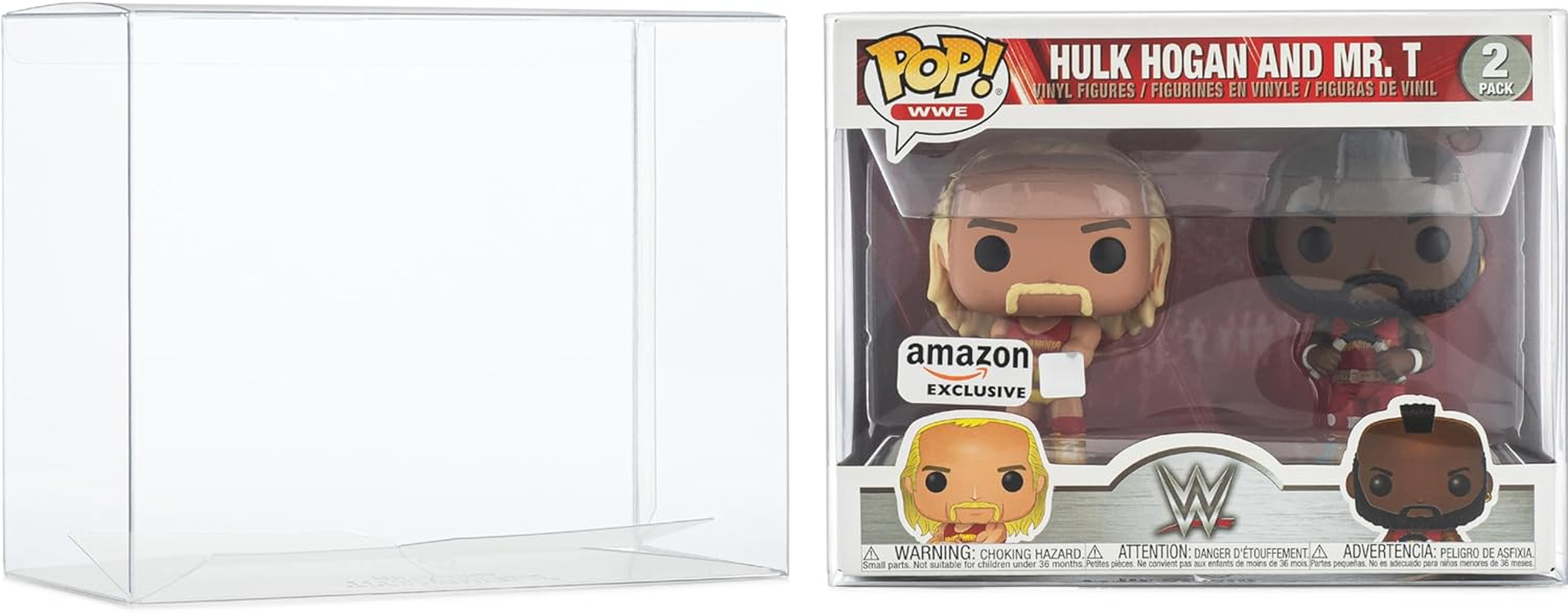 Titanshield 0.5Mm Platinum UV and Scratch Resistant Pop Protectors Sleeve Case Compatible with Funko - 2 Pack Pop! Vinyl Figures (10 Count) image number 6