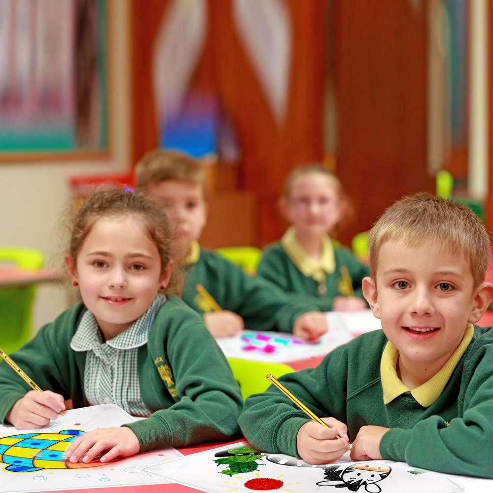 Mint'S Colorful Life DIY Kites for Kids Kite Making Kit Bulk, Decorating Coloring Kite Party Pack,White Diamond Kite Kits (6 Pack) image number 6