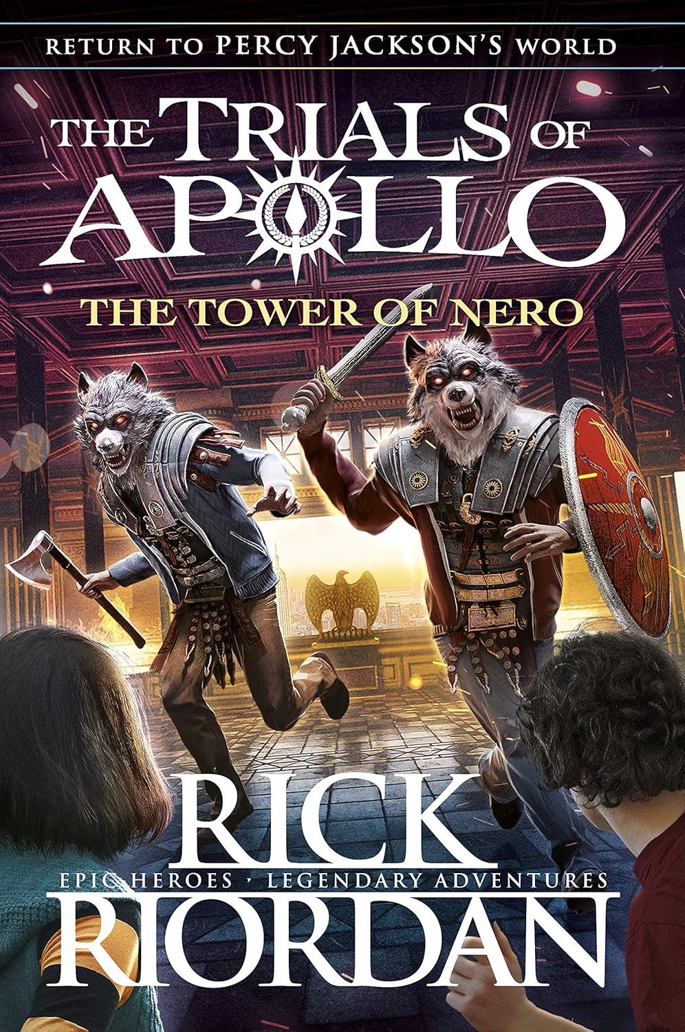 Trials of Apollo Series Rick Riordan Collection 5 Books Set (The Hidden Oracle, the Dark Prophecy, the Burning Maze, the Tyrant&rsquo;S Tomb, [Hardcover] the Tower of Nero) image number 1