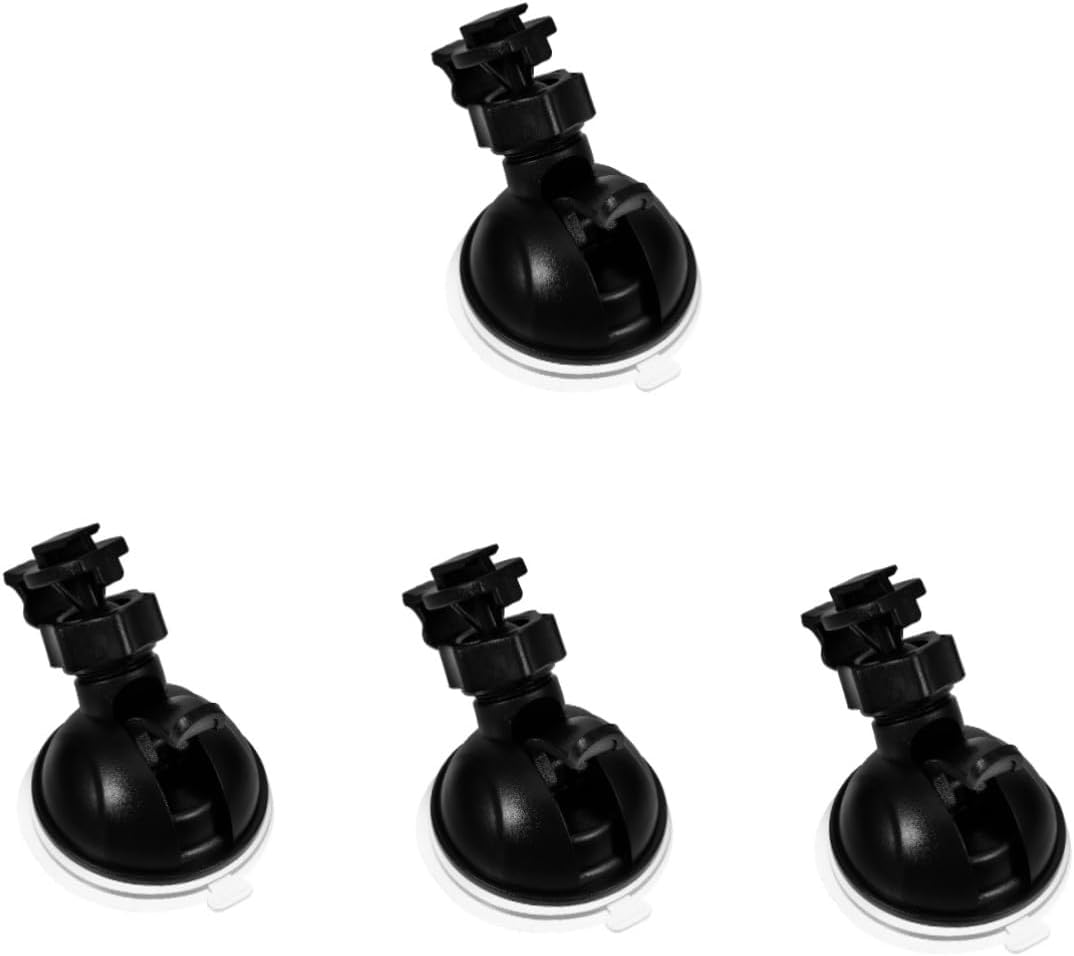 Gatuida 4Pcs Dash Cam Mount Holder Suction Cup Camera Mount Car Dash Cam Holder Screw Thread for Car Camera for Dashboard Placement