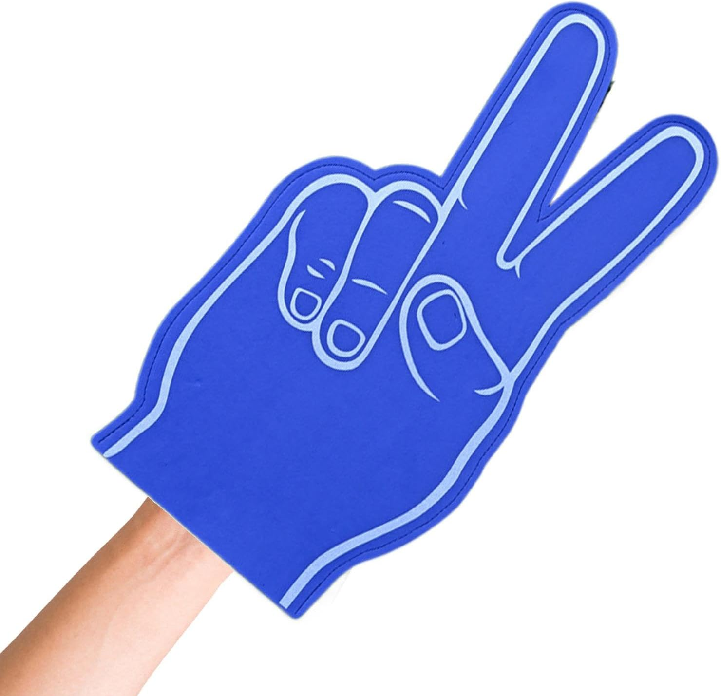 Foam Fingers - Sports Fan Foam Hand | Giant Foam Finger for Game Day Cheers | Fun and Colorful Fingers for Sports Events, Team Spirit, Tailgating | Foam Finger for Support and Celebration