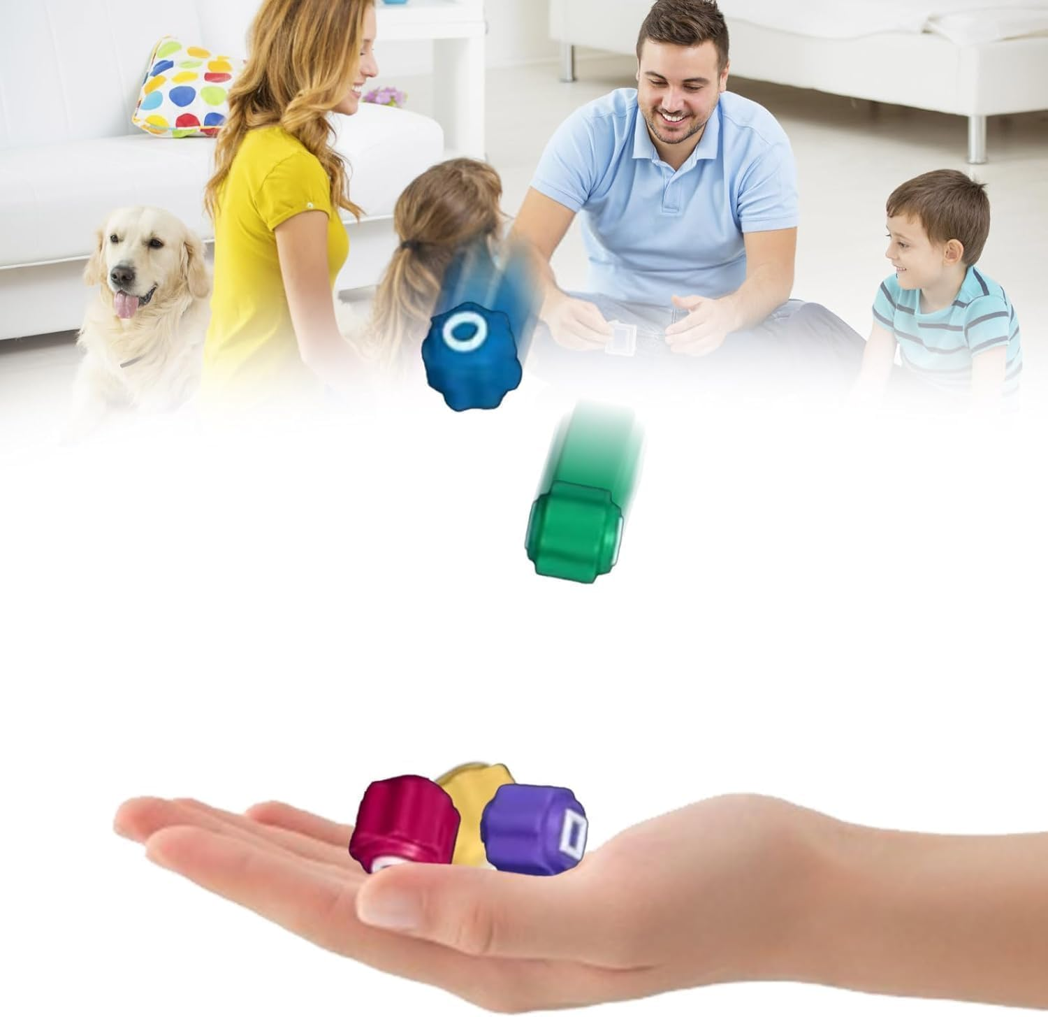 DWYYWSM Korean Traditional Play Game, Gonggi Stone Pebbles Set, Stone Catching Game, Educational Toy for Kids, for All Ages image number 1