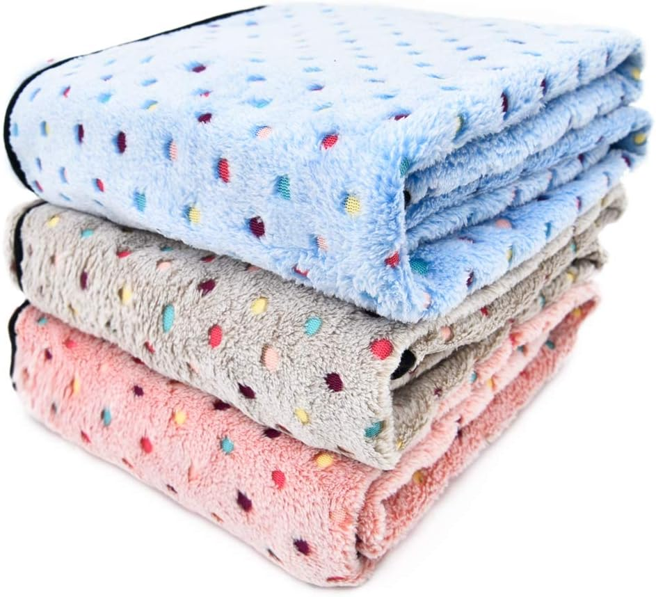 PAWZ Road Pet Dog Blanket Fleece Fabric Soft and Cute Gray S image number 3