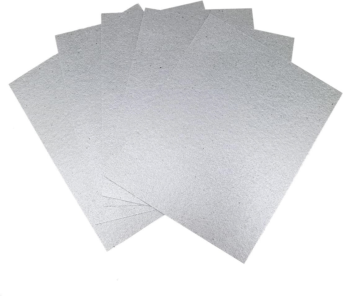 Wuyan 15Pcs Microwave Oven Parts Mica Slice Super Thick Heat Insulation Accessories, 150Mm * 120Mm Mica Sheet Repairing Accessory for Microwave Oven image number 2