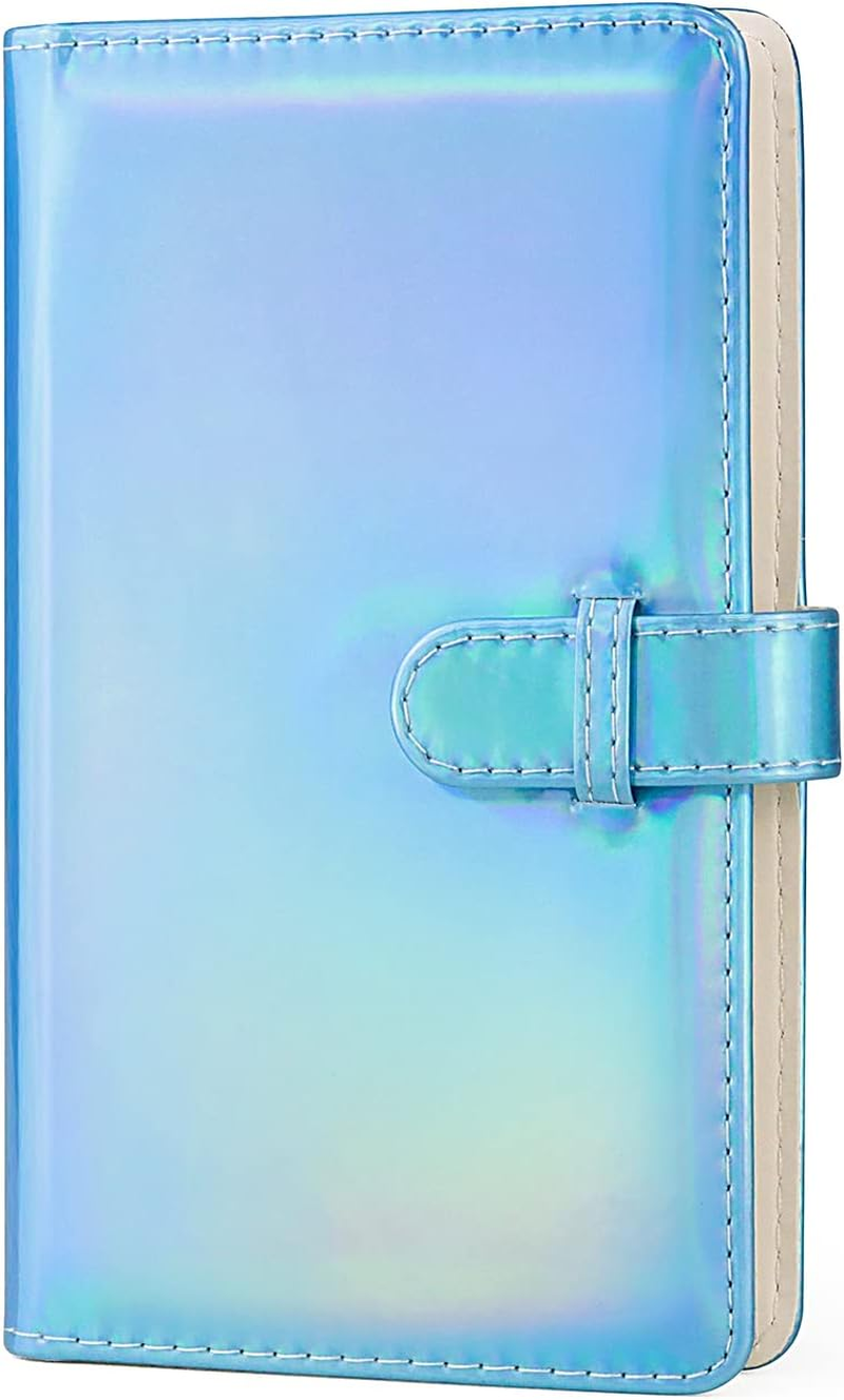 Polaroid Photo Albums, 96 Pockets PU Leather Mini Album Compatible with Fujifilm Instax Mini 7S 8 8+ 9 25 26 50S 70 90 Film, Polaroid PIC-300 Z2300 Film Instant Camera, Blue