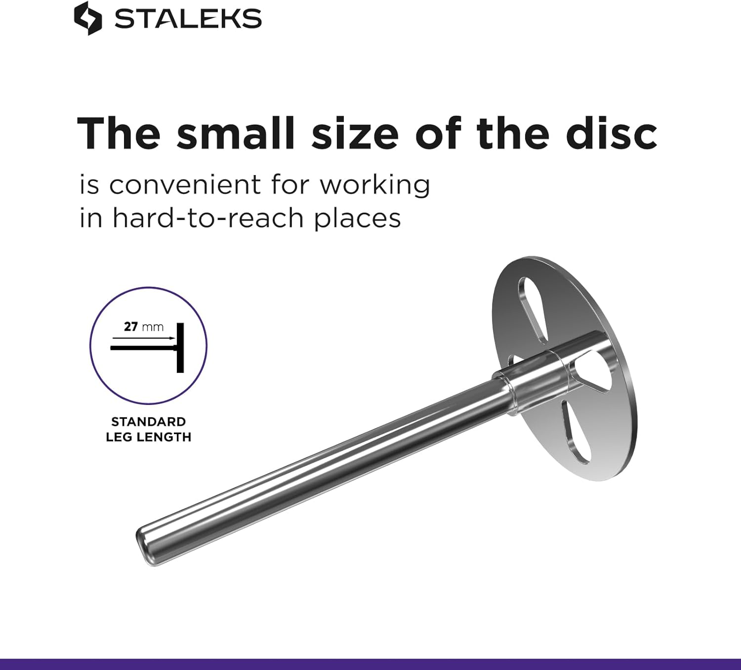 STALEKS Pododisc Pedicure + 5 Replacement Files 180 Grit Professional Home Use Stainless Steel (Pdset-15)