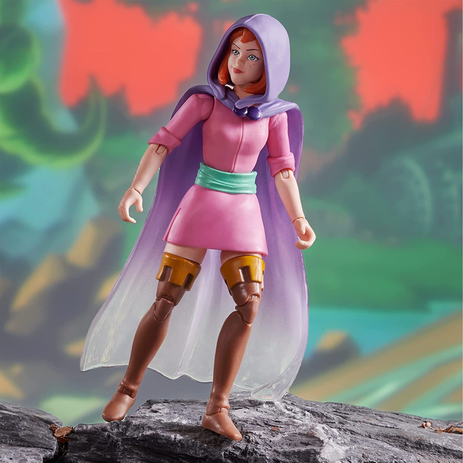 Dungeons & Dragons Cartoon Classics 6-Inch-Scale Sheila Action Figure, D&D 80S Cartoon, Includes D6 from Exclusive D&D Dice Set image number 3