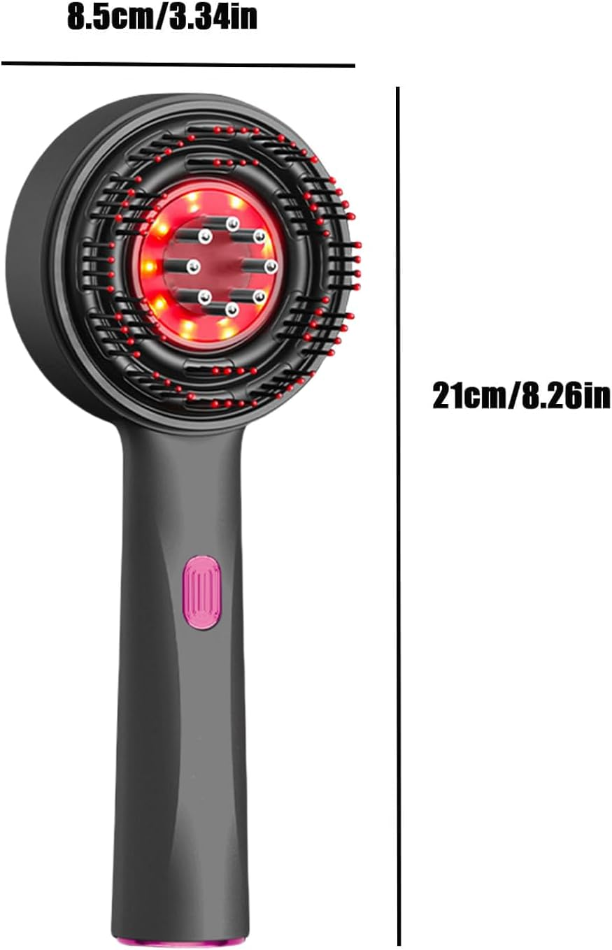 Hair Massager Brush - Hair Oil Applicator Scalp Massager | Handheld Head Scratcher Brush Comb for Women and Men image number 6