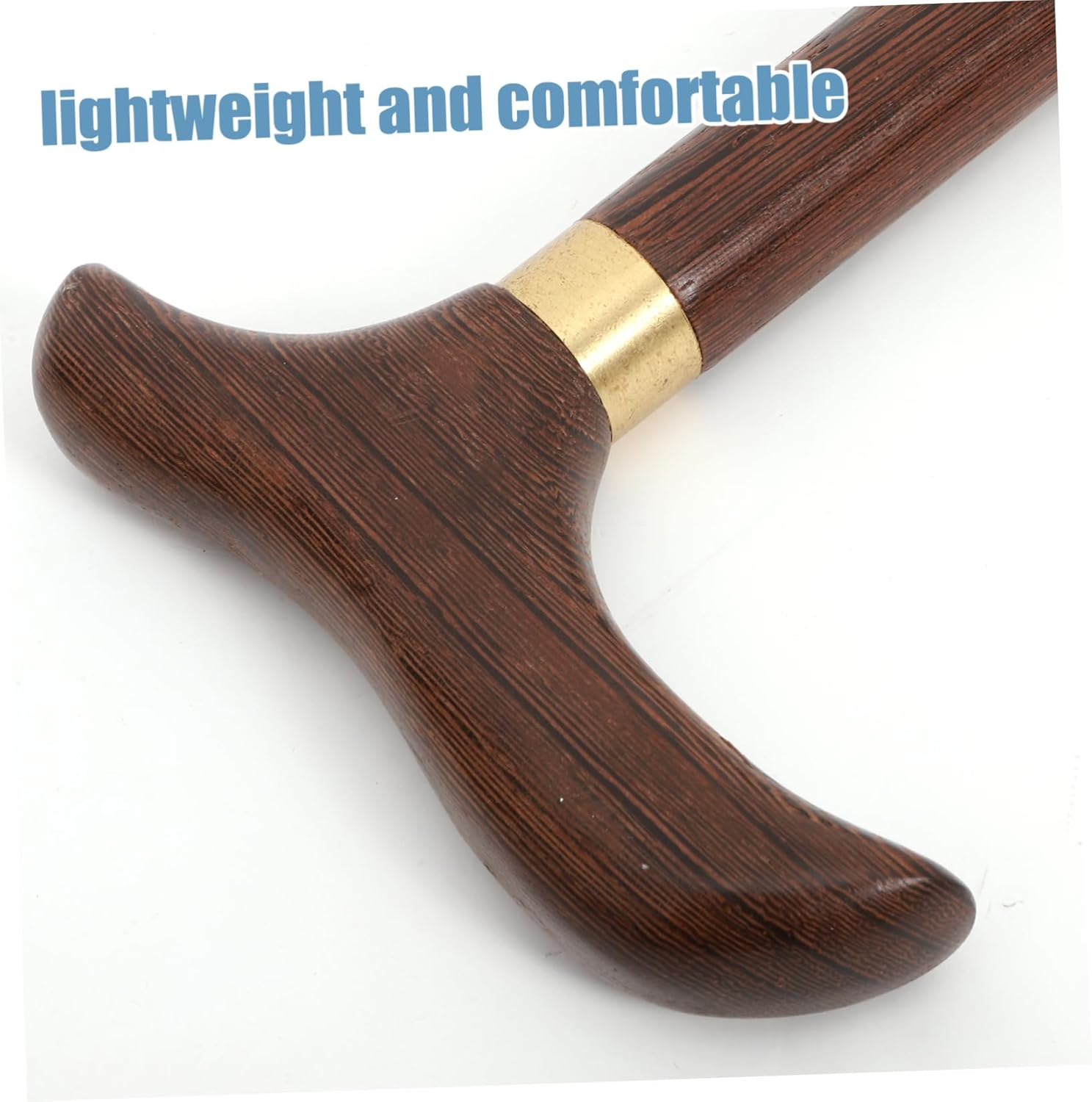 Healvian Collapsible Walking Stick for Men Portable Senior Walking Cane Comfortable Grip for Hiking Trekking image number 6