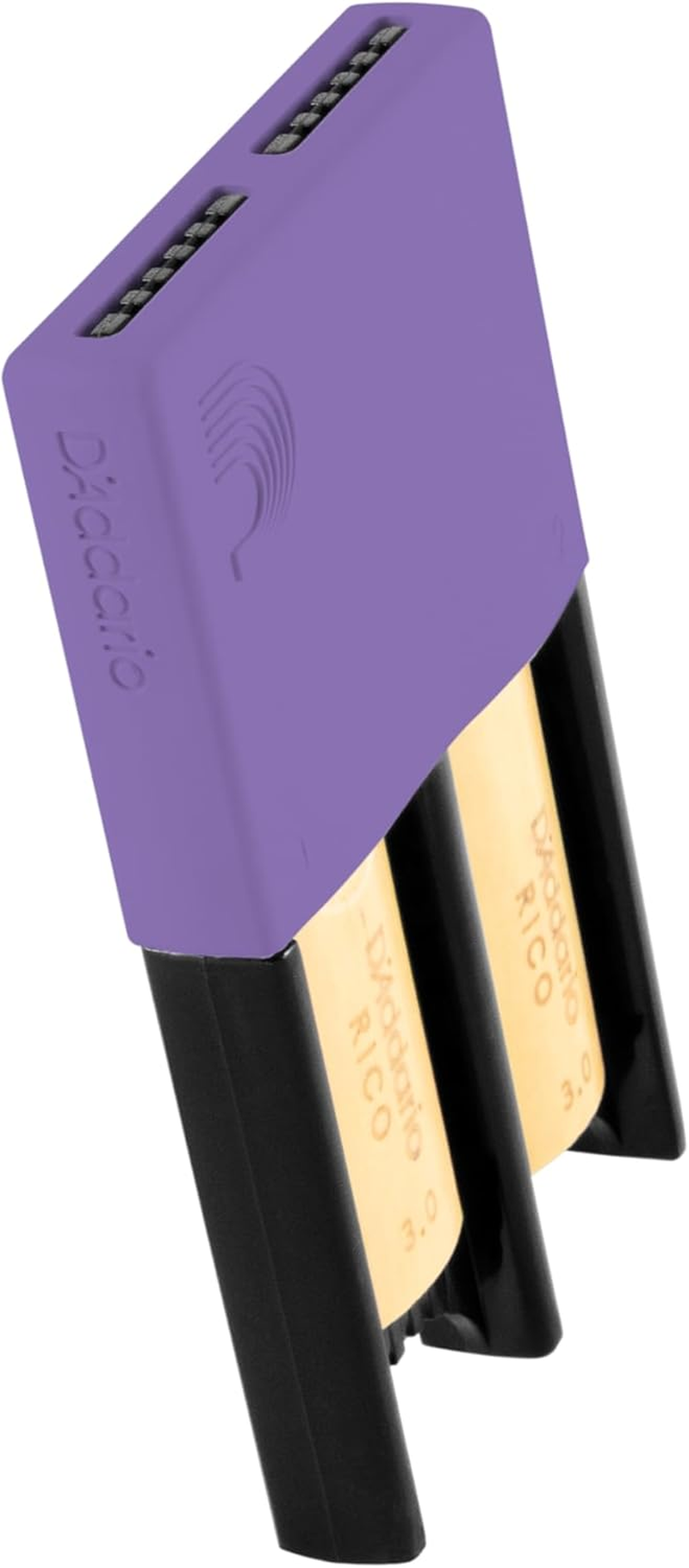 D'Addario Woodwinds Reed Guard for Bb Clarinet and Alto Saxophone, Purple image number 2