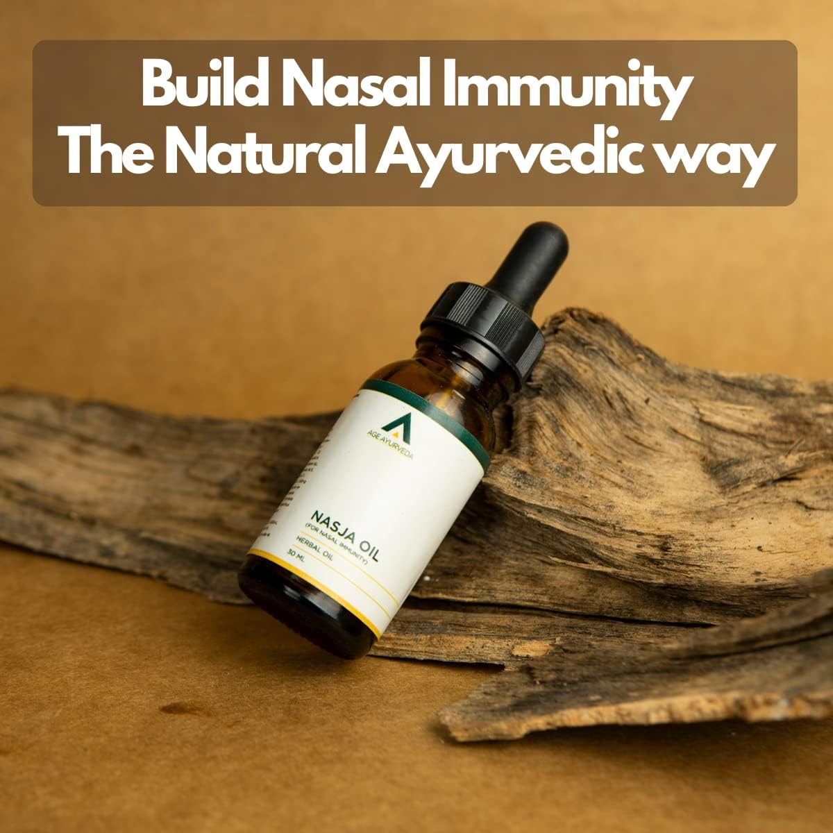 Age Ayurveda Nasja Oil 30 Ml Nasal Drop for Dry Nose Unblocked Nasal Congestion Sinusitis Allergies | Health and Nasal Immunity (Pack of 1)