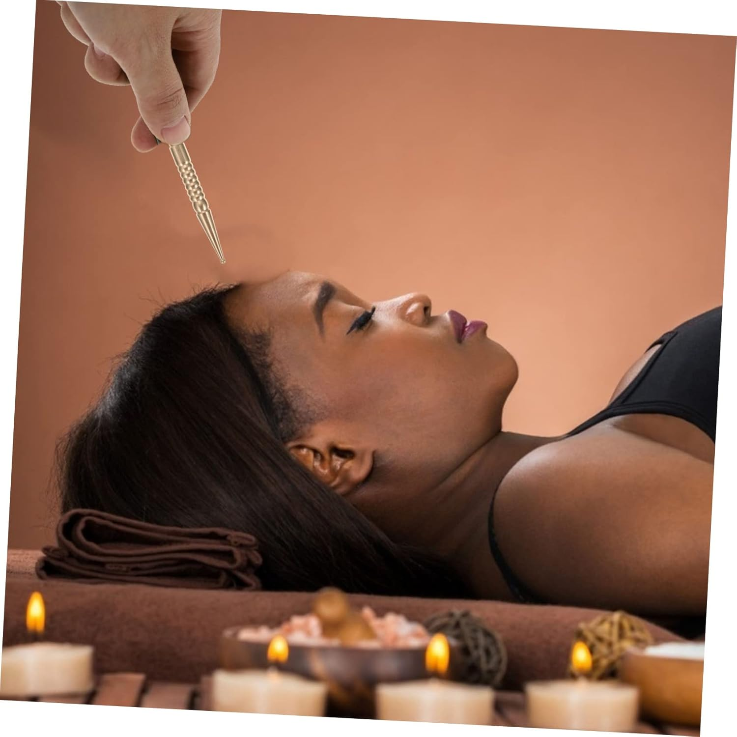 HAMPPLIES Fascia Massage Tool Face Massage Rod Home Massaging Stick Skin Elasticity Enhancer image number 6