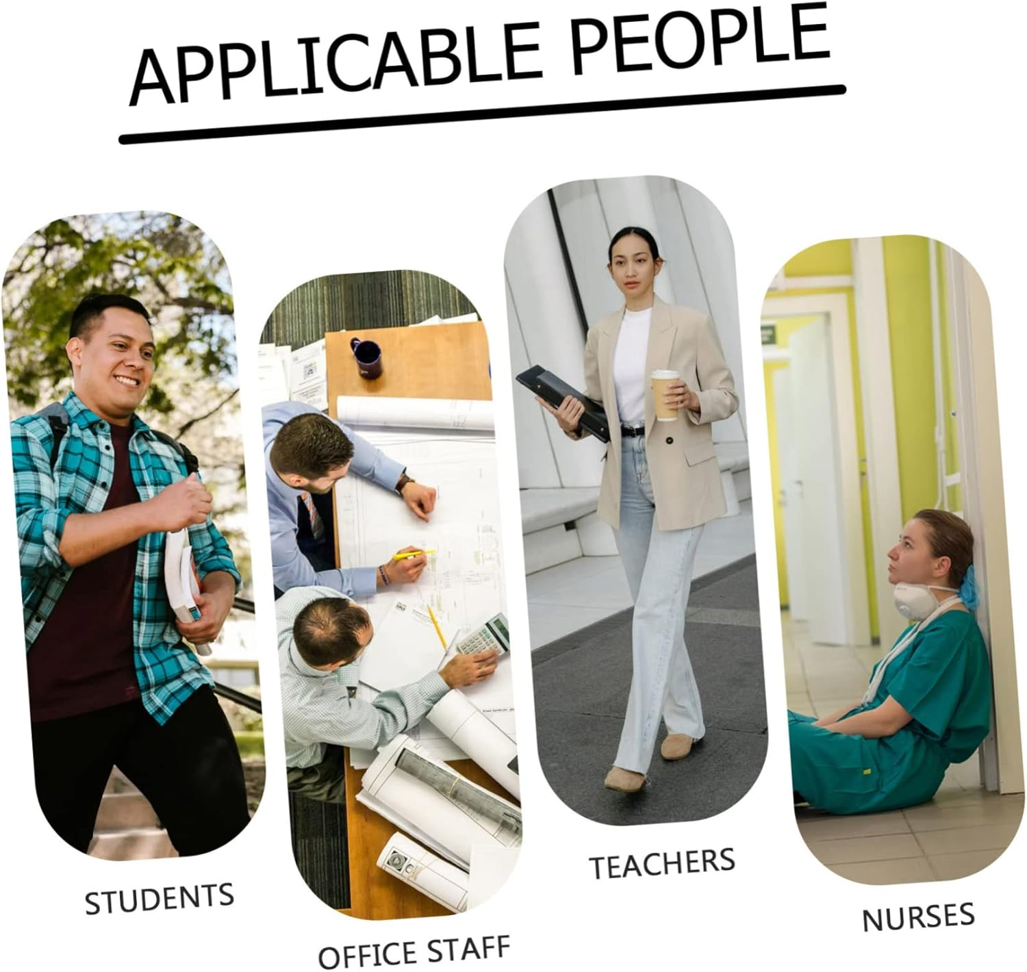 GAROZATION 2Pcs Novelty Luggage Tags Canada Flag Suitcase Boarding Tag Travel Bag image number 3