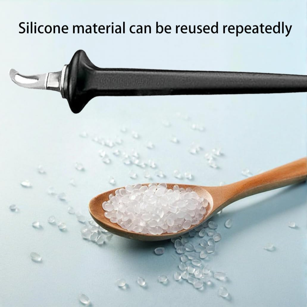 Eyeliner Set, Waterproof and Smudgeproof with Silicone Applicator Brush Cream Formula, Multi-Purpose Eyeshadow Stencil and Eyeline Guide, Black Pen and Cream image number 3