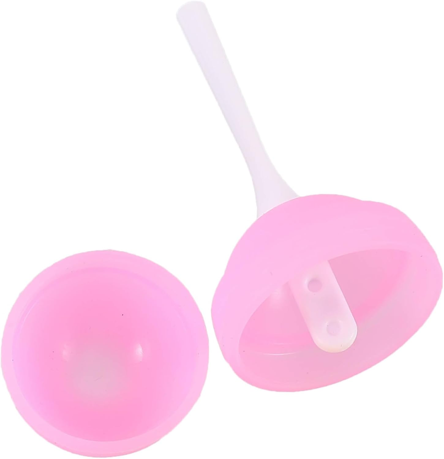 UTHCLO 4Pcs Silicone Lollipop Shape Ice Mold Maker for Creative Treats Easy to Clean Space-Saving Design for Boys and Girls and Family Fun